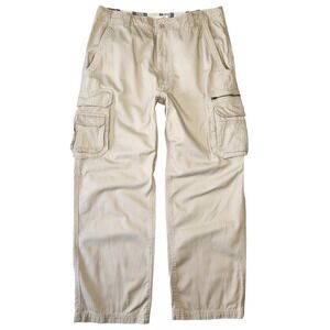 OTB Cargo Pants Mens 36x32 Cyber Y2k Chunky Baggy Grunge‎ Punk Utility Outdoors